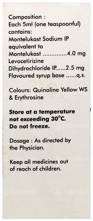 Allercet M Syrup 60ml